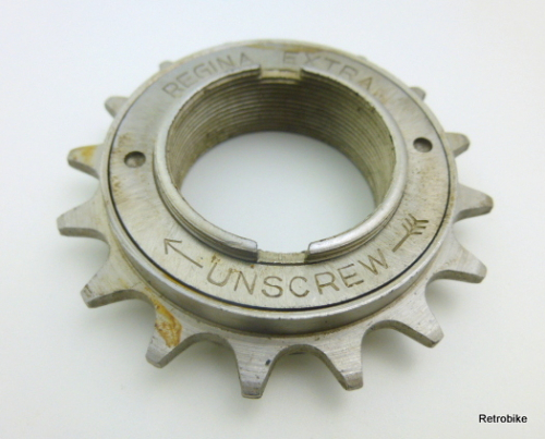 Regina Extra singlespeed freewheel 16T BSA ISO 1/2 x 1/8" Campagnolo compatible NOS 70's