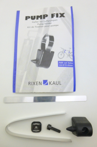 Rixen Kaul Pump Fix Luftpumpenhalter Luftpumpe Halter Fahrradrahmen 15 bis 45mm Durchmesser