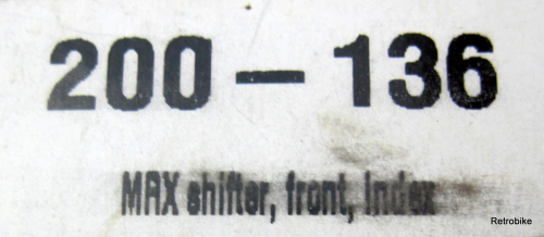 SRAM MRX 30 grip shift  INDEX  Drehgriffschalter 3 Gang  links
