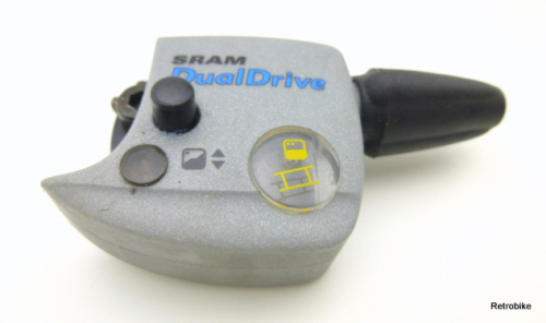 SRAM dual drive clickbox Farbe grau Anfang 2000er NOS