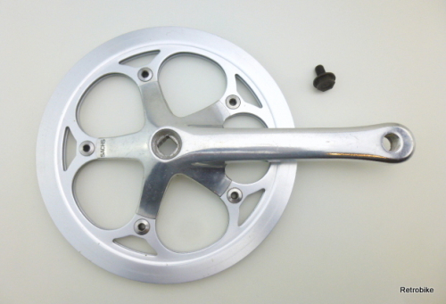 Sachs AC130 Rennrad Kurbel 1 fach 48 170 Alu Hosenschutzring bash guard