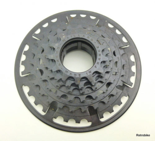 Sachs Maillard Aris Schraubkranz Zahnkranz freewheel BSA 6 fach 13-32 Zähne mit Speichenschutz NOS