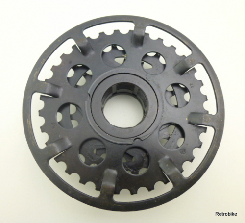 Sachs Maillard Aris Schraubkranz Zahnkranz freewheel BSA 6 fach 13-32 Zähne mit Speichenschutz NOS