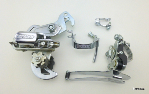 Sachs Sport Super 6100 C/CR Schaltwerk Rennrad Kettenschaltung 4 teilig Info Betriebsanleitung NOS