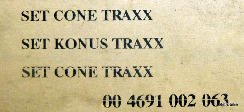 Sachs TRAXX cone set M10x1 parts no. 00 4691 002 063 90s NOS