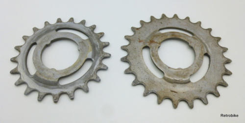 Sachs Torpedo 2x3 Doppel Steckritzel Set 21 - 24 Zähne einseitig plan gefräst