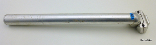 Fahrrad Sattelstütze Patent Alu silber Ø 28,6mm 315mm lang
