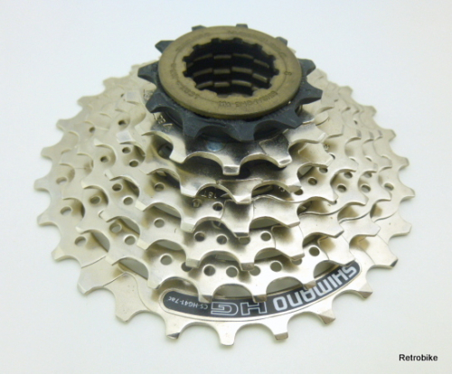 Shimano CS HG 41 Hyperglide Freilauf 7 fach 11 bis 28T Zähne Kassette Zahnkranz Kettenschaltung
