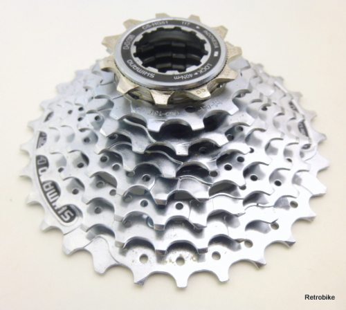 Shimano CS HG 51 Hyperglide Freilauf 8 fach 11 bis 30T Zähne Kassette Zahnkranz Kettenschaltung