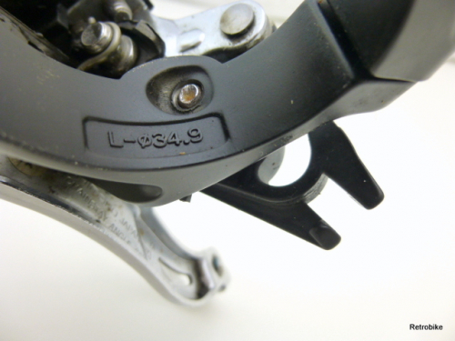 Shimano Deore FD M510 MTB ATB Umwerfer 3 fach  Ø 34,9mm