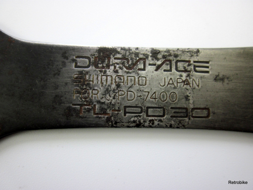 retrobikefranken - Shimano Dura Ace TL PD 30 pedal wrench PD 7400