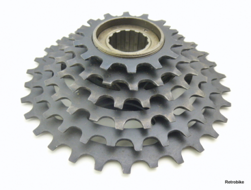 Shimano MF - Z012 INDEX freewheel sprocket BSA 6 speed black 14-32 teeth SIS shifting system friction road bike