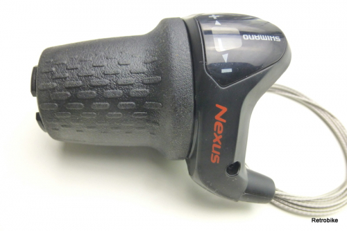 Shimano Nexus 3 Gang SL-3S42E Revoshift Drehgriff Montage rechts schwarz 3 Gang Getriebenabe NOS