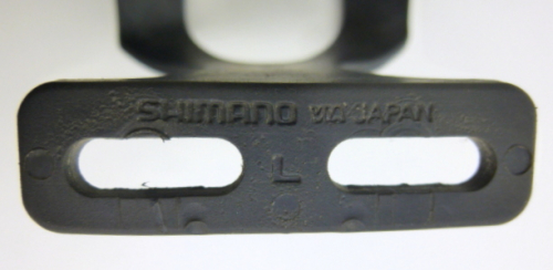 Shimano Deore XT PD-M735 Pedalhaken Nylon toe clip Größe L Zubehör Befestigungsmaterial