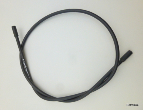 Shimano SIS gearshift cable outer casing bowden cable 4mm black 600mm and 300mm with end cap rear derailleur