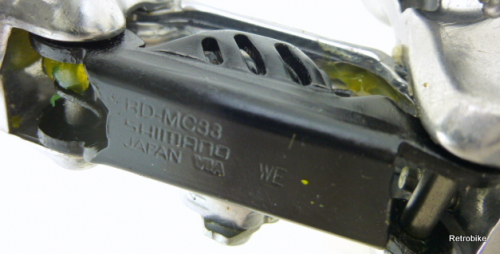 Shimano Schaltwerk RD MC-38 STX RC integrated SIS 8 fach NOS