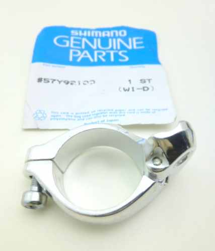 Shimano Umwerfer Adapter Schelle SM AD11 31,8mm oder SM AD15 34,9mm für Anlöt Umwerfer Rennrad Shimano 105 und Ultegra