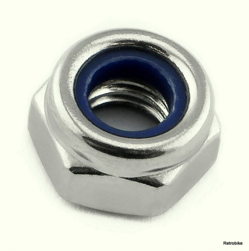 Lock nut M5 stainless steel V2A DIN 985