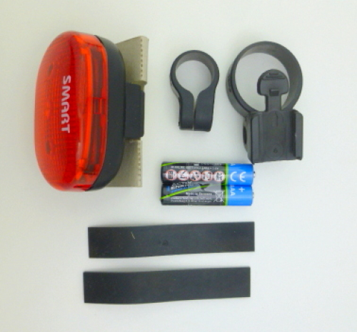 Smart RL403R-02 LED Rücklicht Sicherheitslicht rot Batterielicht