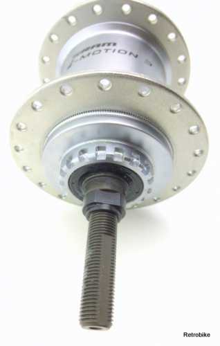 Sram i-motion 3 i3 i-brake 3 speed gear hub silver NOS