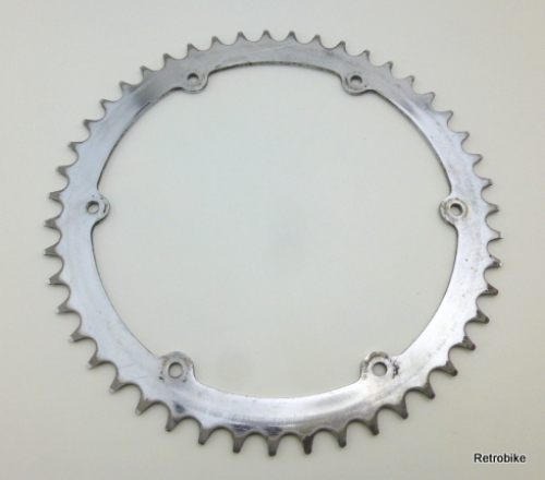 Stronglight Kettenblatt 47 Zähne 6 Loch mit M6 Gewinde Stahl verchromt