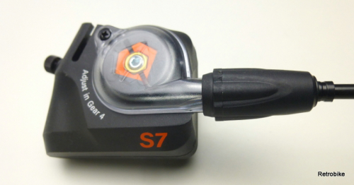 Sturmey Archer 7 speed rotary handle switch 1700mm set as a replacement kit for Sram S7 Sachs Spectro S7 rotary handle switch set hub gear IGH