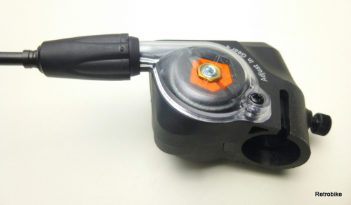 Sturmey Archer 7 speed rotary handle switch 1700mm set as a replacement kit for Sram S7 Sachs Spectro S7 rotary handle switch set hub gear IGH