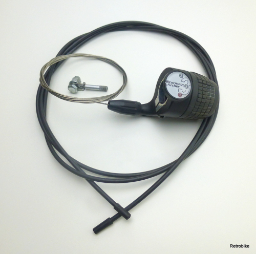 Sturmey Archer SA Modell S30 Classic Drehgriff 3 Gang AW Getriebenabe SET