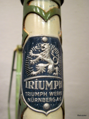 Triumph Werke Nürnberg AG ♦ Fahrradrahmen 50er Jahre