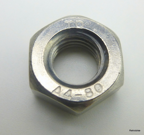 Sechskantmutter 6-Kant Mutter Edelstahl Niro  A4-80