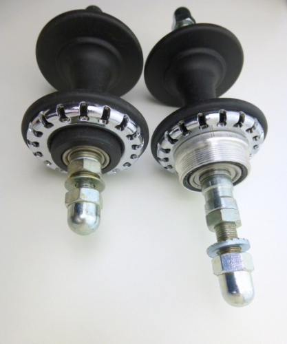 Weco Joytech Hinterrad Vorderrad Nabe Straightpull Speiche 36 Loch Schraubachse Schraubkranz BSA 7 fach Rennrad 80er Jahre Set