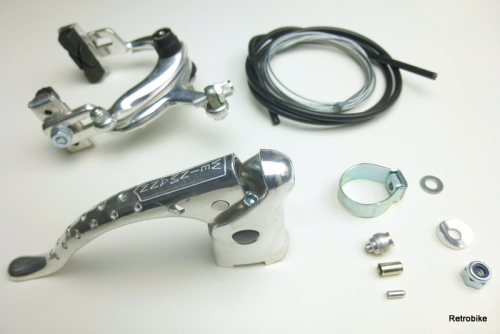 Weinmann Alpha 721 Hinterrad HR Seitenzugbremse Felgenbremse Alu Bremse Brev Set NOS