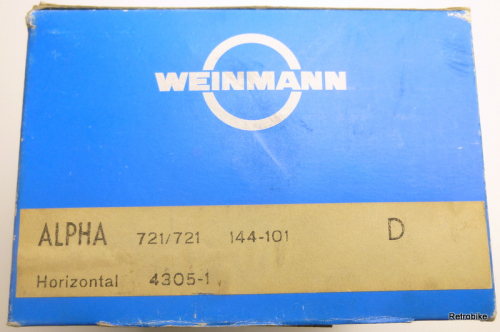 Weinmann Alpha 721 Hinterrad HR Seitenzugbremse Felgenbremse Alu Bremse Brev Set NOS