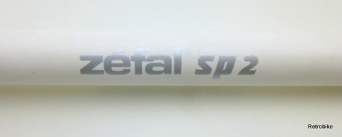 Zefal sp2 Einsteckpumpe Fahrradrahmen Handpumpe Luftpumpe Dunlop Ventil weiß NOS