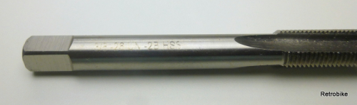 Taps 3/8 x 26 UN - 2B HSS restoration Triumph BSA Norton