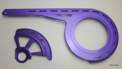 hercules chain guard brev ricci 1 wing aluminium mounting accessories colour red purple