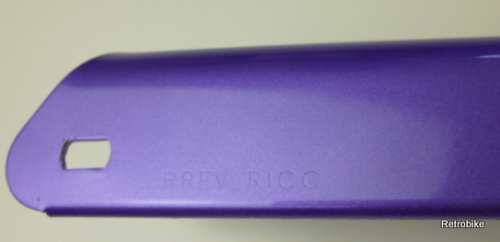 Hercules chain guard Brev Ricci 1wing aluminium mounting accessories colours red purple aubergine