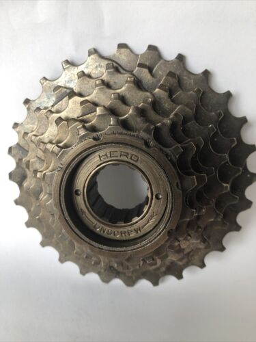 hero 6 fold index freewheel 14 28 teeth Shimano compatible road bike