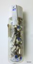 ALPINA ABS Speichennippel Sechskant 6-kant Messing Nippel 14mm lang Durchmesser 2,0mm Speichengewinde