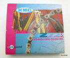 KMC Z72 S Fahrradkette 1/2 "x 3/32" 6-7-8 fach bis zu 24 Gang 116L Rennrad MTB Trekking BMX Cruiser