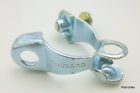 Shimano Gegenhalter Schelle verchromt Kettenstrebe Schaltwerk Zuganschlag Schaltzug Bowdenzug NOS