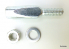 Kurbelkeil 9,5 mm lange Fläche Keiltretlager